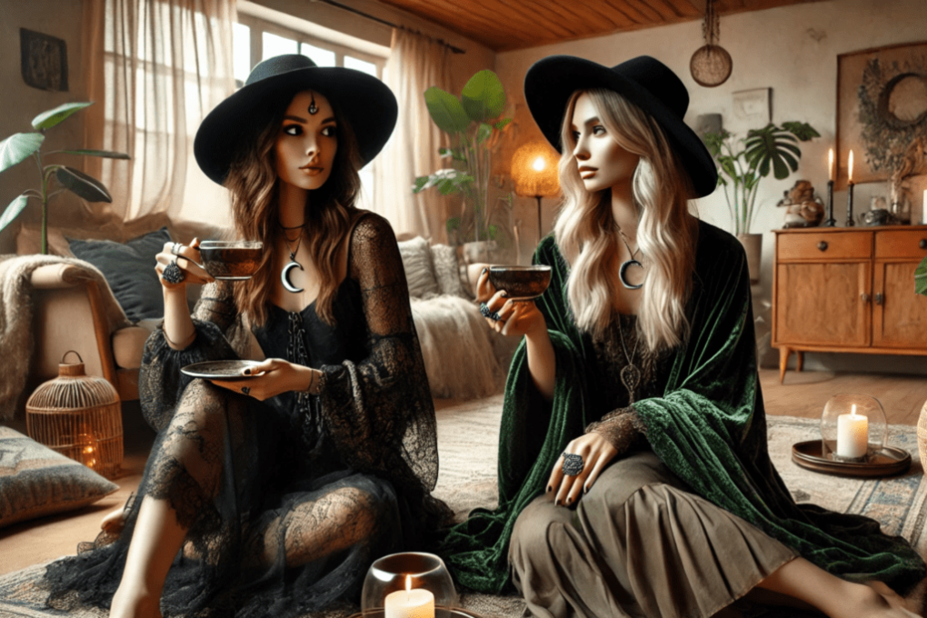 The Enchanted Wardrobe: Fashion Art Meets Witchcraft Aesthetic