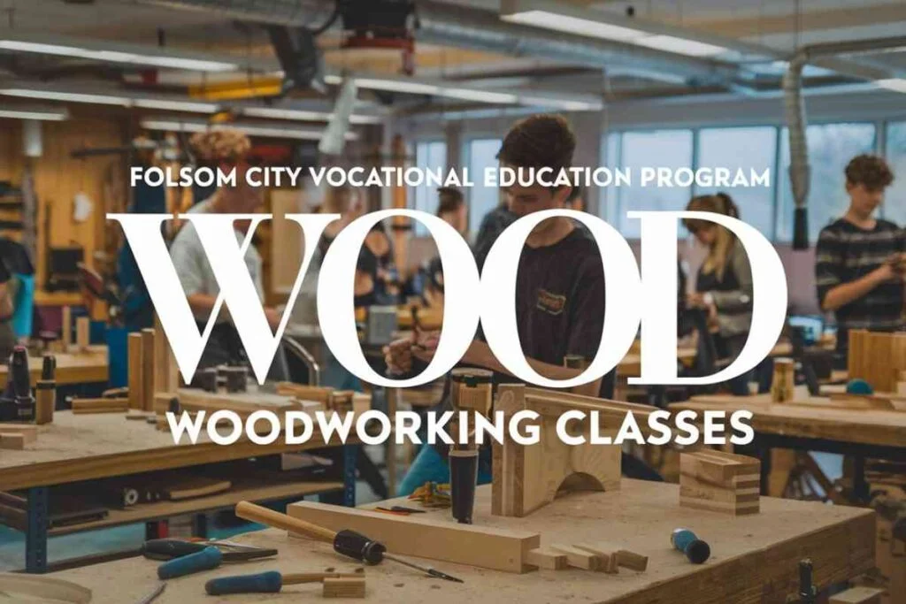 Folsom City Vocational Education Program: Woodworking Classes