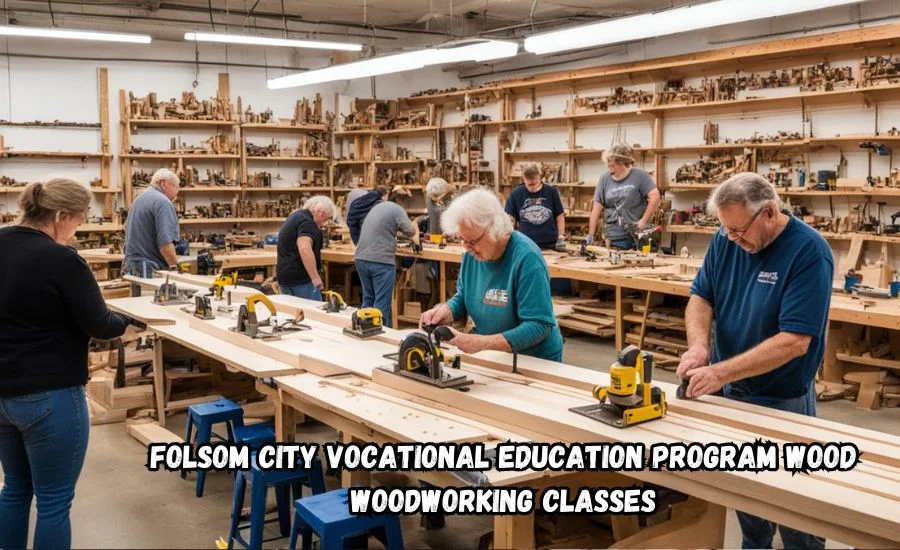 Folsom City Vocational Education Program: Woodworking Classes